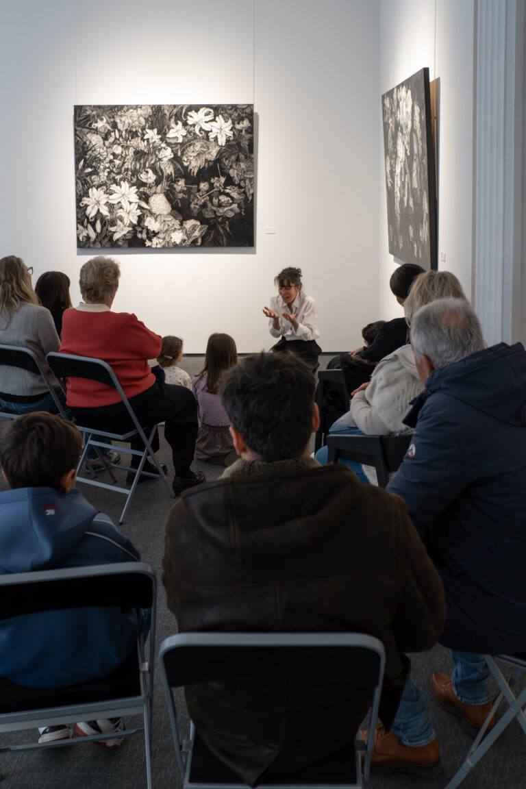 visite conté Japon tous publics - galerie Taménaga Paris - Maiko Kitagawa